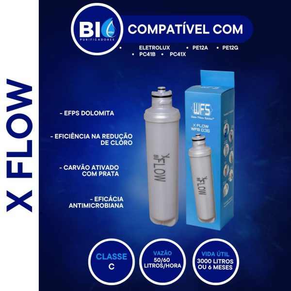 FILTRO REFIL X FLOW - 35 - COMPATÍVEL COM ELECTROLUX PE12A, PE12G, PH 41, PC 41B, PC 41X